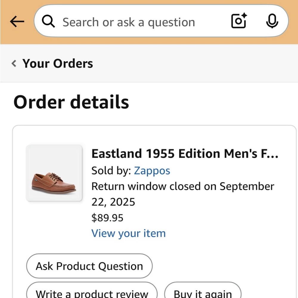 Eastland Men's Boat Shoes in Chestnut Brown